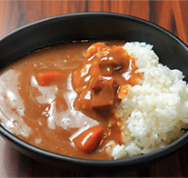 人気の朝カレー